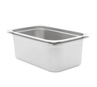 vidaXL 2x Gastronorm Containers GN 1/1 200mm Stainless Steel Stackable Tray