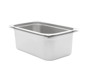 vidaXL 2x Gastronorm Containers GN 1/1 200mm Stainless Steel Stackable Tray