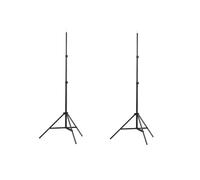 vidaXL 2x Light Stands 78-210cm Studio Mount Lighting Lamp Holder Support