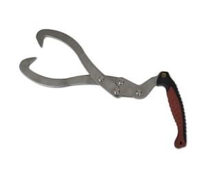 vidaXL 2x Log Tongs with TPR Handle Forestry Grabber Skidding Lifting Timber