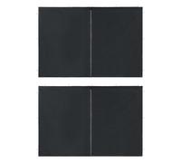 Vidaxl Party Tent Sidewall 2 Pcs With Zipper Pe Anthracite