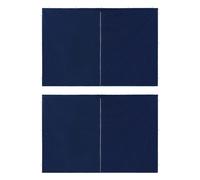 vidaXL 2x Party Tent Sidewall with Zipper PE Blue Garden Marquee Enclosure