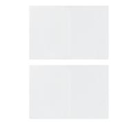 vidaXL 2x Party Tent Sidewall with Zipper PE White Garden Marquee Enclosure