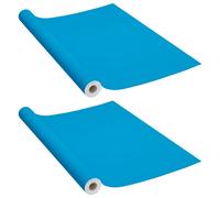 vidaXL 2x Self-adhesive Furniture Films Home Decor Bathroom Bedroom Kitchen Wind