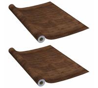 vidaXL 2x Self-adhesive Furniture Films Home Decor Bathroom Bedroom Kitchen Wind