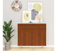 vidaXL 2x Self-adhesive Furniture Films Light Oak PVC Home Privacy Sticker