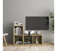 vidaXL 5 Piece TV Cabinet Set Grey Sonoma Engineered Wood, Grey