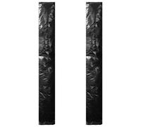 vidaXL 2x Umbrella Covers with Zipper PE Outdoor Garden Parasol Cover Set