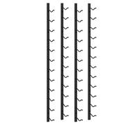 vidaXL 2x Wall Mounted Wine Racks 12 Bottles Bottle Holder Wine Stand Wine Bottl