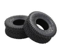 vidaXL 2x Wheelbarrow Tyres 15x6.00-6 4PR Rubber Replacement Cart Truck Tyre