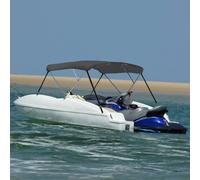vidaXL 3 Bow Bimini Top Anthracite 183x196x137 cm