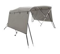 vidaXL 3-bow Bimini Top with Sidewalls 183x(154-167) x137 cm