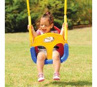 vidaXL 3-in-1 Swing Seat for Children 29x40x39.5 cm Polypropylene