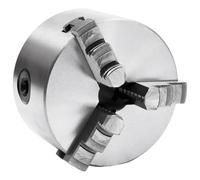 vidaXL Lathe Chuck 3-Jaw Self-Centering, Reversible Front Mount, 100 mm Steel