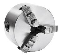 vidaXL Lathe Chuck 3-Jaw Self-Centering, Reversible Front Mount, 100 mm Steel