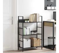 Book Shelf Standing Shelf Rack Book Cabinet Bookcase Engineered Wood vidaXL