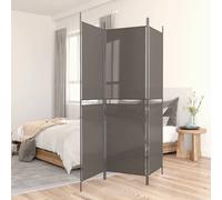 vidaXL 3-Panel Room Divider Anthracite 150x220 cm Fabric