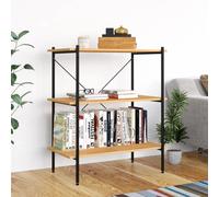 Shelving Unit Home Decor Bookcase Bookshelf Standing Display Shelf vidaXL
