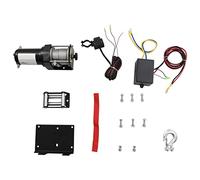 vidaXL 3000 lb ATV Cable Winch Electric 12 V Volt Recovery Boat Trailer Truck Plow