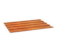 vidaXL Roof Panels 36 pcs Roofing Material Corrugated Metal Roofing Sheet Rib Panel Garage Shed Profile Sheet for Outdoor Rusty Corten Steel