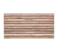 vidaXL 3D Wall Panels - EPS Foam, Brown, 5 pcs, Wood Texture, 100 x 50 cm, Thermal Insulation, Waterproof