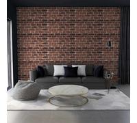 Vidaxl 3D Wall Panels With Dark Brown Brick Design 10 Pcs Eps Wall Panels