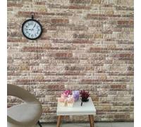 vidaXL 3D Wall Panels with Multicolour Brick Design 10 pcs EPS