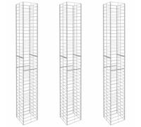 vidaXL 3x Gabion Baskets Home Garden Patio Yard Landscape Design Sound Insulatio