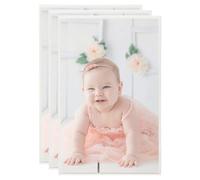 vidaXL 3x Photo Frames Collage for Table Silver 13x18cm MDF Picture Frame