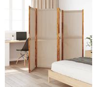 Vidaxl 4-Panel Room Divider Taupe 280X180 Cm