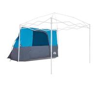 vidaXL 4 person camping tent with waterproof fabric and breathable design, durable mesh, easy to set up, outdoor shelter for family and friends, ideal for summer, hiking