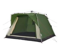 vidaXL Camping Tent Cabin 4-Person Green Quick Release UK