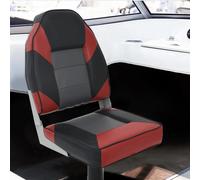 vidaXL 4 Piece Foldable Boat Seat Set High Backrest