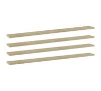 vidaXL 4x Bookshelf Boards Sonoma Oak Engineered Wood Extra Replacement Panel