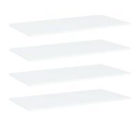 4-8x Modern Wood Shelf Floating Wall Shelves White Black Grey Bookcase Display