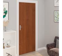 vidaXL 4x Self-adhesive Door Films Light Oak PVC Home Decor Privacy Sticker