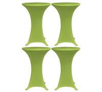 vidaXL 4x Stretch Table Cover Dining Room Kitchen Tablecloth Slipcover Slipcover