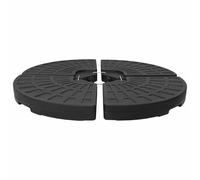 vidaXL 4x Umbrella Base HDPE Plastic Outdoor Garden Parasol Holder Cantilever St