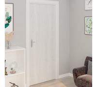 Vidaxl Self-Adhesive Door Films 4 Pcs White Wood 210X90 Cm Pvc