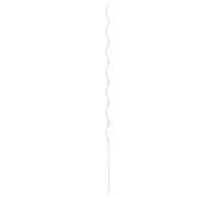 vidaXL 5-Pack Spiral Plant Supports for Climbing Plants, 170 cm Tall, Extendable, Galvanised Steel Construction, Garden Stakes for Tomatoes and Vegetables