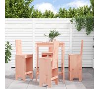 vidaXL 5 Piece Garden Bar Set Solid Wood Douglas