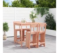 vidaXL 5 Piece Garden Bar Set Solid Wood Douglas