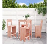 vidaXL 5 Piece Garden Bar Set Solid Wood Douglas