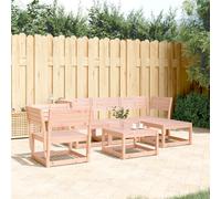 vidaXL 5 Piece Garden Lounge Set Solid Wood Douglas