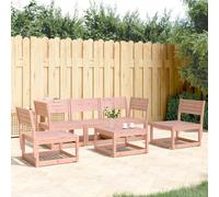 vidaXL 5 Piece Garden Sofa Set Solid Wood Douglas