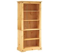 vidaXL 5-Tier Bookcase Book Shelf Book Rack Cabinet Mexican Pine Corona Range
