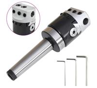 vidaXL 50 mm Boring Head with MT3 Boring Shank for Lathe Milling Machine Tool