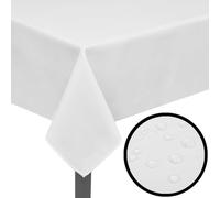 vidaXL 5x Tablecloths White 250x130cm Slipcover Dining Table Protector Cover