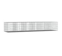 Vidaxl 6-Panel Rabbit Cage 327X79X54 Cm Galvanised Iron