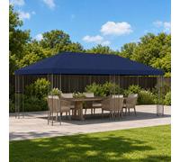 vidaXL 6 x 3 m Blue Polyester and Steel 190